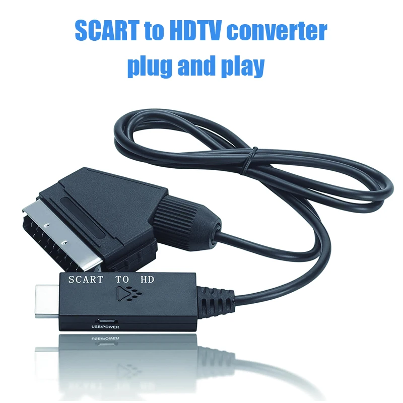 Scart To Hdmi - محول SCART إلى HDMI متوافق مع