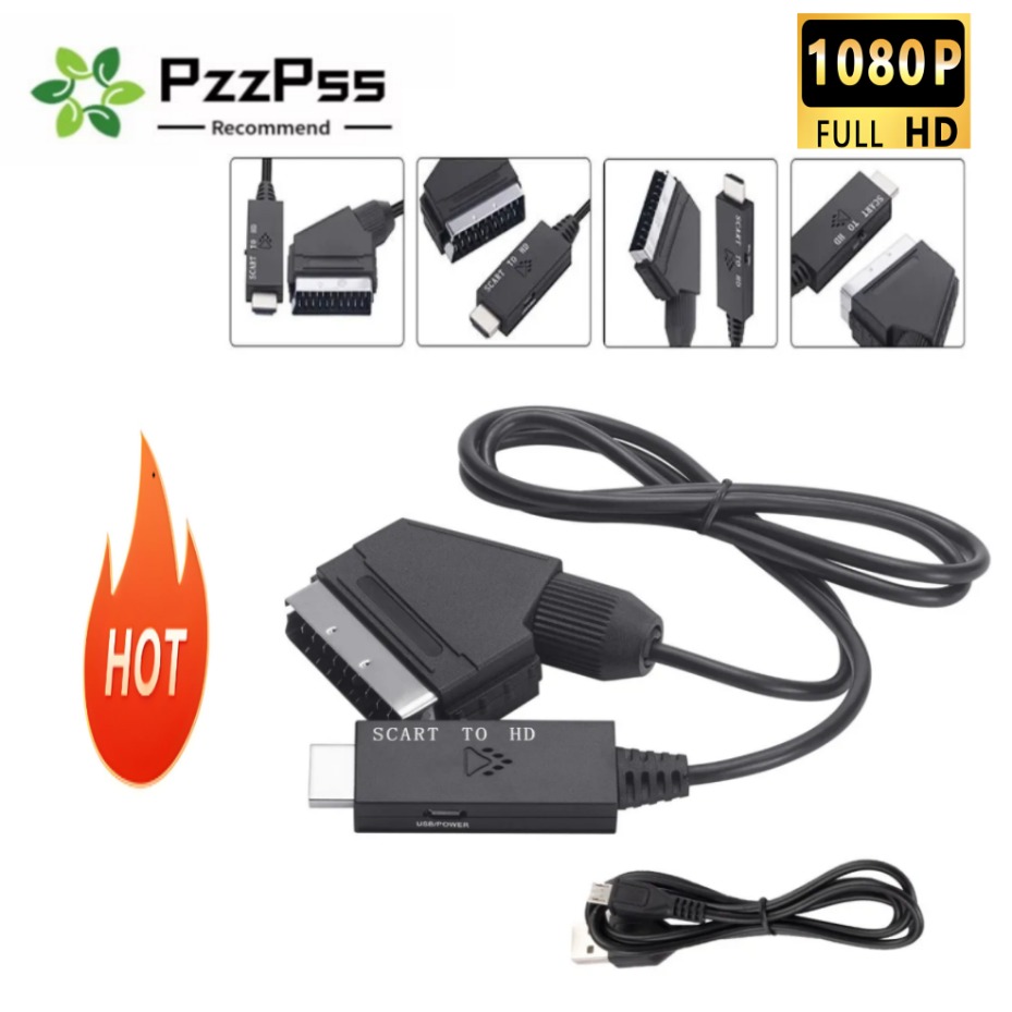 Scart To Hdmi - محول سكارت إلى HDMI بطول 1