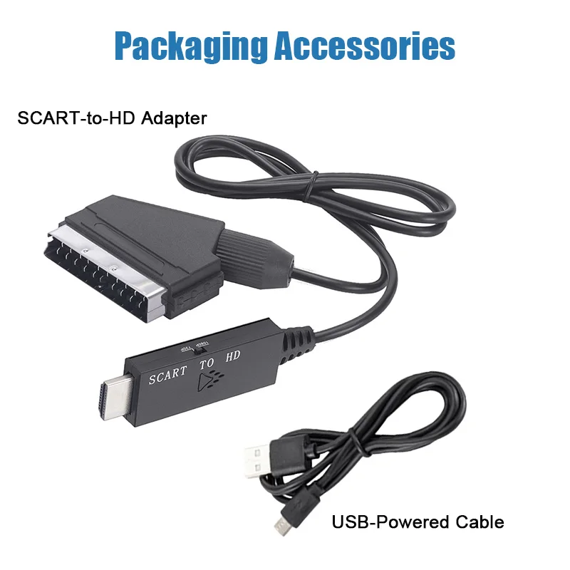 محول SCART إلى HDMI متوافق مع  - مراجعة Scart To Hdmi وسعره