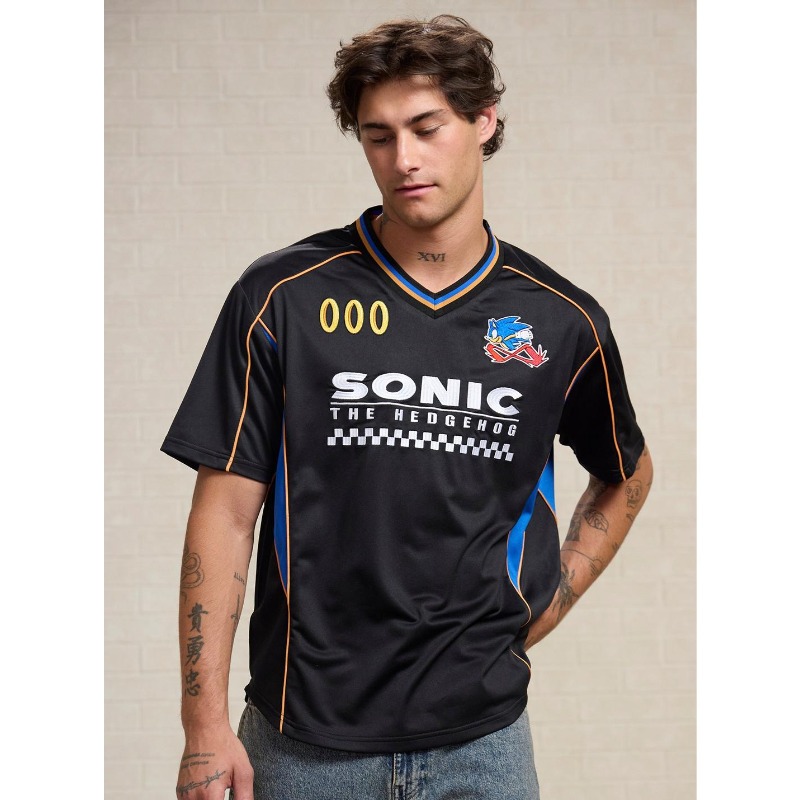 تي شيرت رجالي رياضي من سونيك ذ - مراجعة Retro Gaming T Shirt وسعره