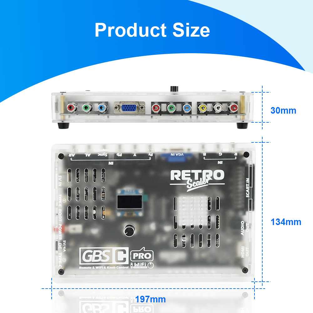 جهاز تحكم ألعاب ريترو جديد GBS - مراجعة Scart To Hdmi وسعره