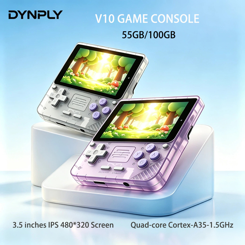 جهاز ألعاب محمول POWKIDDY V10  - مراجعة Retro Gaming N64 وسعره