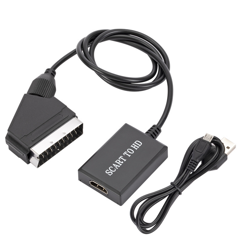 محول فيديو وصوت SCART إلى HDMI - مراجعة Scart To Hdmi وسعره